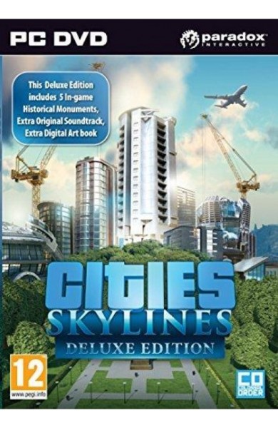 Cities Skylines Deluxe Edition - Steam Global CD KEY
